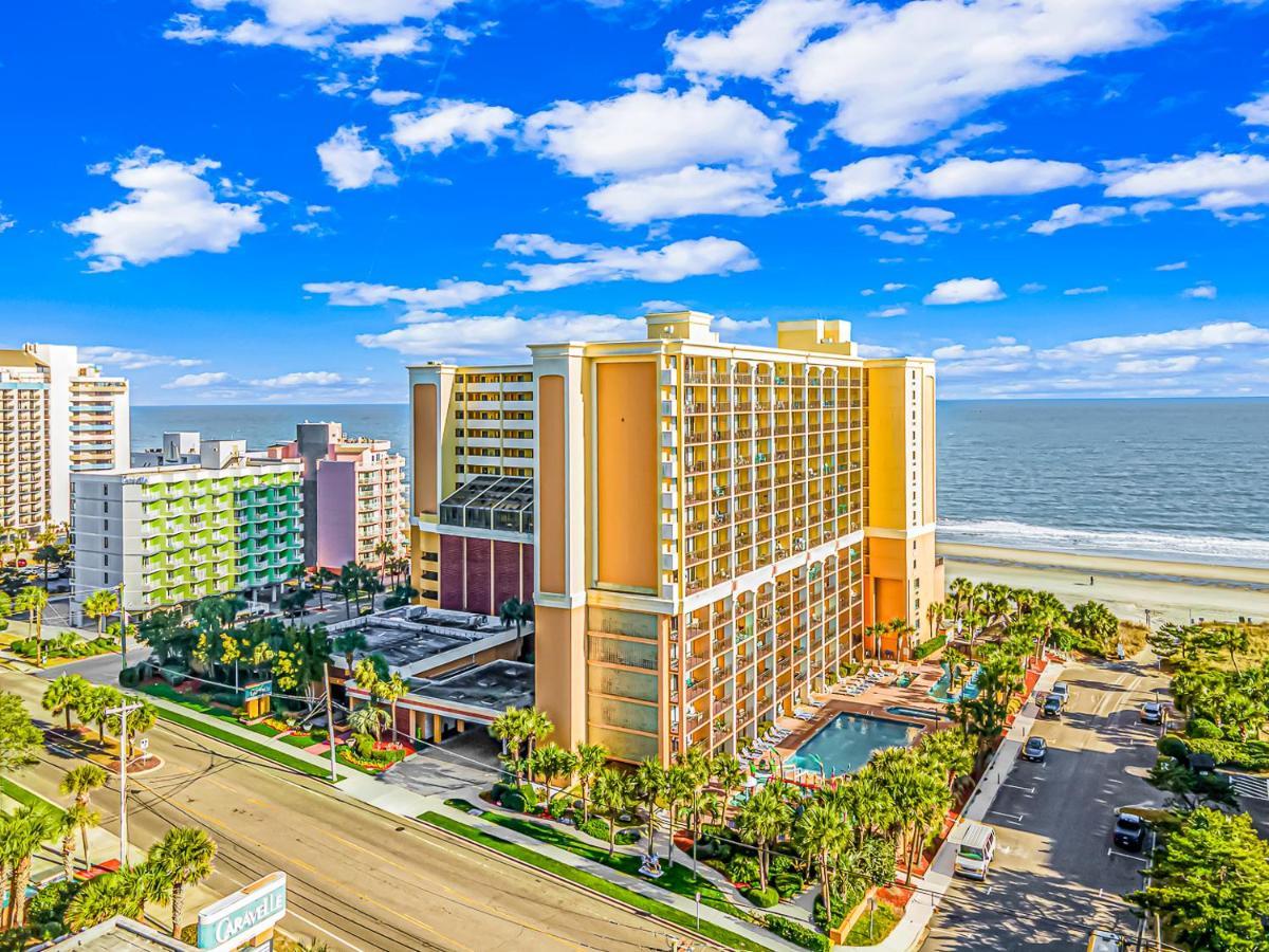 Oceanfront 1 Bedroom Suite With Beautiful Decor And Accents Caravelle Resort 1039 Sleeps 6 Guests 默特尔比奇 外观 照片