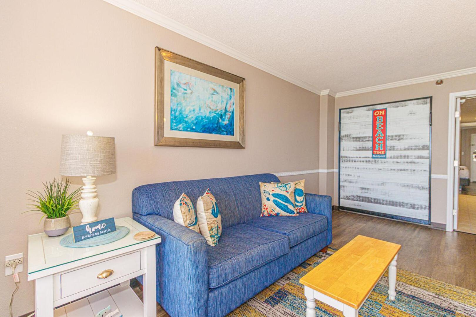 Oceanfront 1 Bedroom Suite With Beautiful Decor And Accents Caravelle Resort 1039 Sleeps 6 Guests 默特尔比奇 外观 照片
