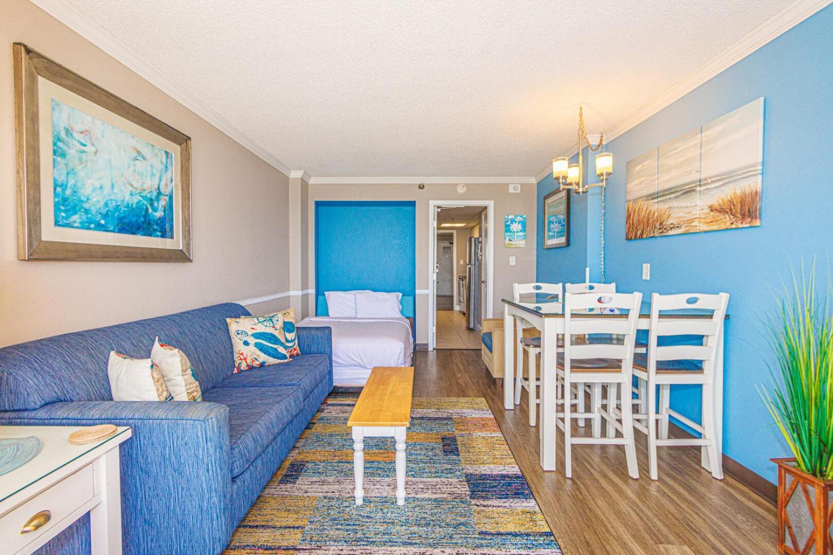 Oceanfront 1 Bedroom Suite With Beautiful Decor And Accents Caravelle Resort 1039 Sleeps 6 Guests 默特尔比奇 外观 照片