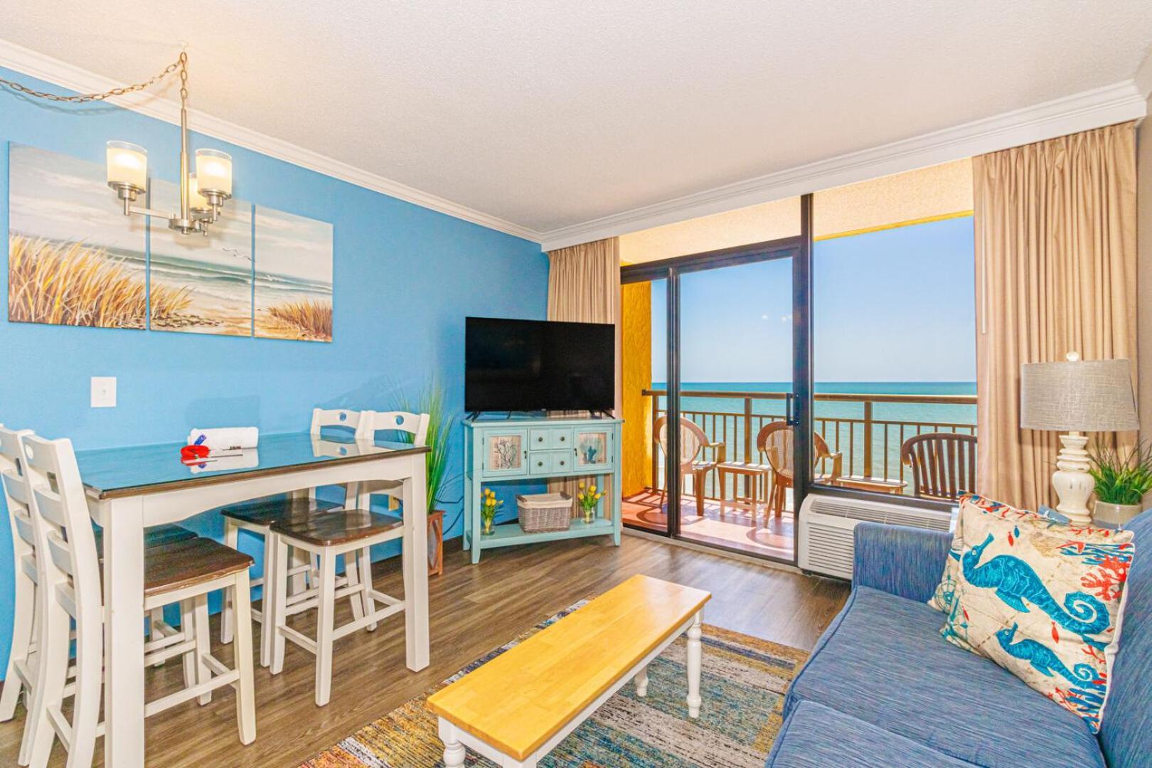Oceanfront 1 Bedroom Suite With Beautiful Decor And Accents Caravelle Resort 1039 Sleeps 6 Guests 默特尔比奇 外观 照片